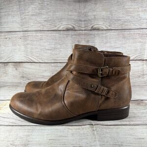 Yuu Becca Womens Size 9 M Ankle Boots Brown